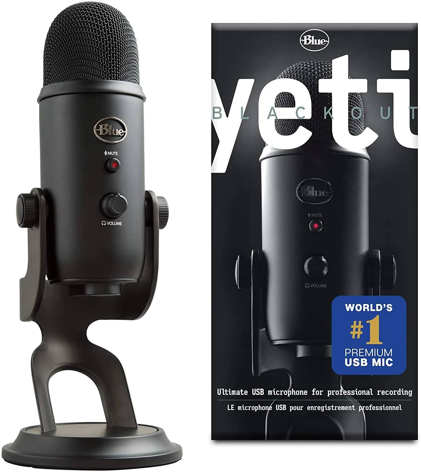 マイク yeti Blue Microphones USB Amazon.com: Blue Yeti USB Microphone - Midnight Blue