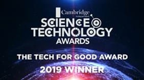 Tech for Good Award winner logo