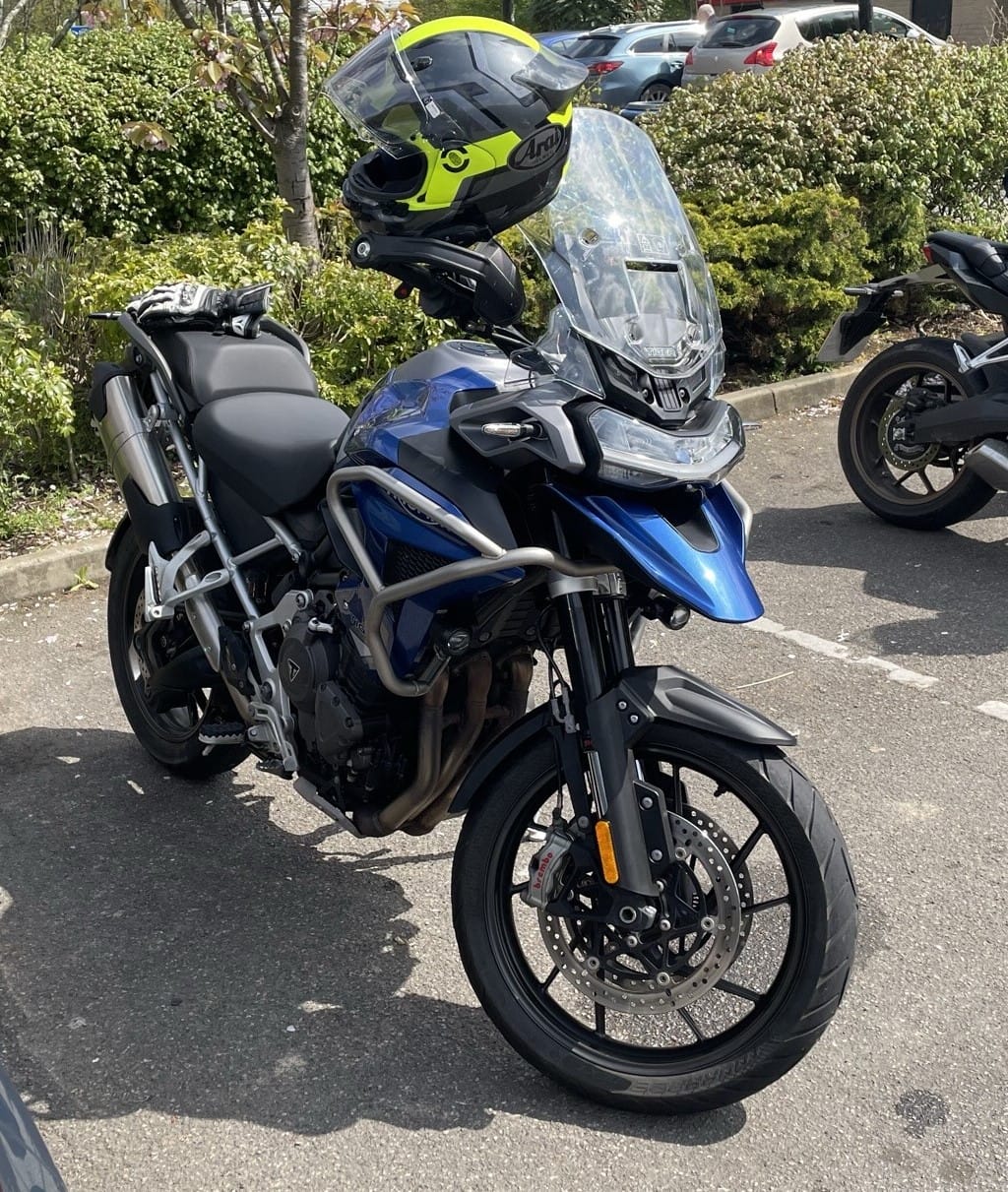 The bike I worked on a Triumph Motorcycles