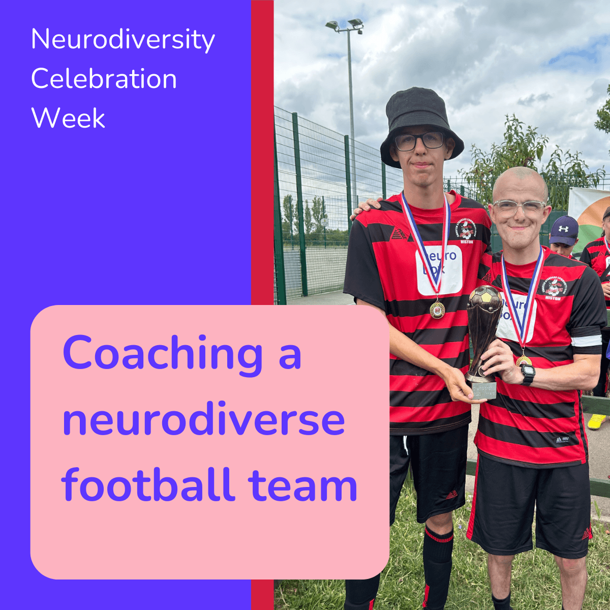 Coaching a neurodiverse football team