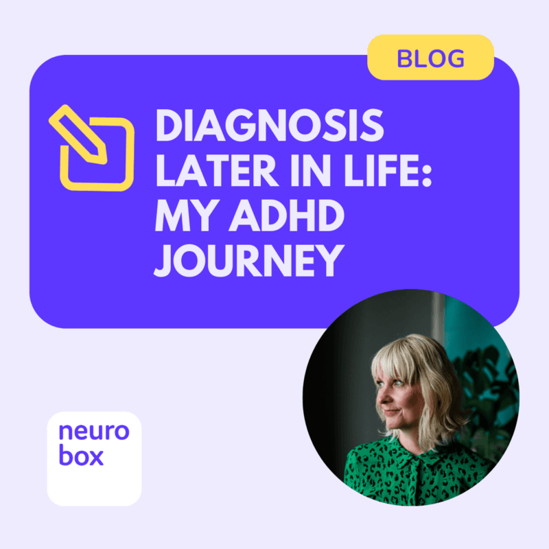 Diagnosis later in life: My ADHD journey with a photo of Nina Byrne