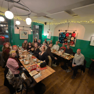 neurobox team at christmas